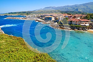 Llanes El Sablon beach in Asturias Spain photo