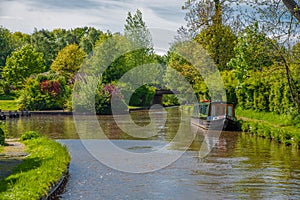 Llangollen canal scenery