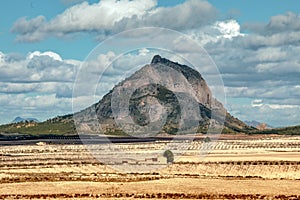 Llanos del Cagitan between the municipalities of Calasparra and Mula in the Region of Murcia