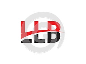 LLB Letter Initial Logo Design
