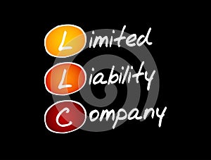 LLC - Limited Liability Company acronym