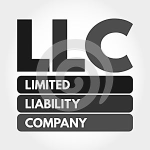 LLC - Limited Liability Company acronym