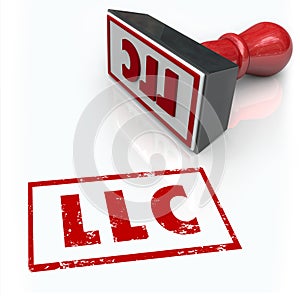 LLC Limited Liability Corporation Stamp Letters Approval Certified License