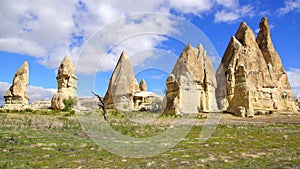 Llimestones in Cappadocia, Turkey