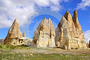 Llimestones in Cappadocia, Turkey