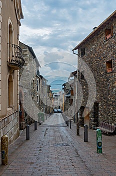 Llivia is a town in the comarca of Cerdanya, province of Girona, Catalonia, Spain photo