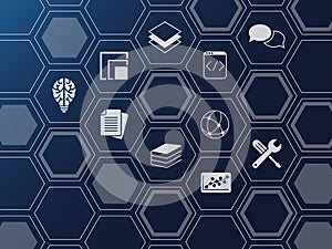 LLM (Large Language Model) illustration