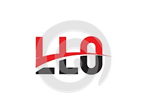 LLO Letter Initial Logo Design