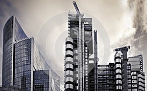 Lloyd's and Willis Building, London. photo