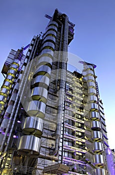 Lloyds building, HDR version photo
