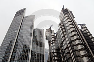 The Lloyds building in london