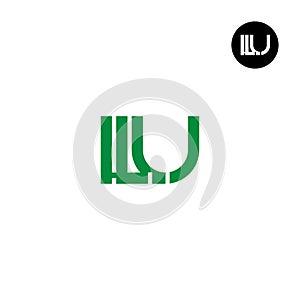 LLU Logo Letter Monogram Design