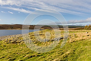 Llyn Brenig Reservoir Bronze age burial mounds