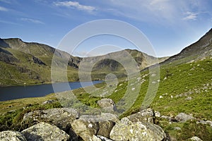 Llyn Ogwen and the Glyders Snowdonia photo