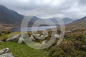 Llyn Ogwen and the Ogwen Valley