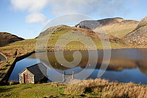 Llyn Y Dywarchen a fishing lake