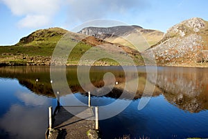 Llyn Y Dywarchen a fishing lake