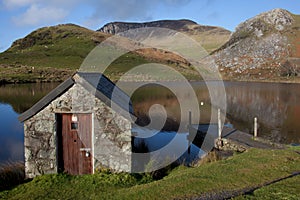 Llyn Y Dywarchen a fishing lake