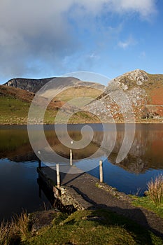 Llyn Y Dywarchen a fishing lake