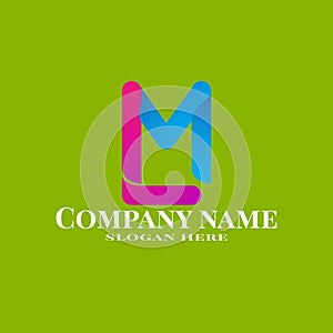 LM Logo Design Company identity