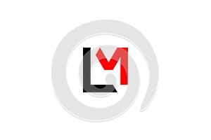 LM Logo Design Stylish & Modern Vector Illustration for Unique Branding & Professional Identity photo
