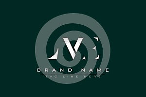 LME abstract letter logo design