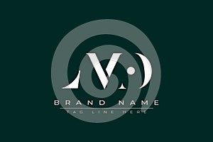 LMO abstract letter logo design