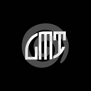 LMT letter logo design on black background. LMT creative initials letter logo concept. LMT letter design.LMT letter logo design on