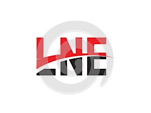LNE Letter Initial Logo Design