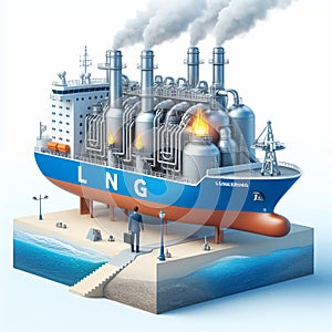 124 42. LNG Bunkering_ The process of supplying liquefied natra photo