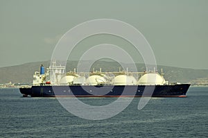 LNG carrier ship for natural gas