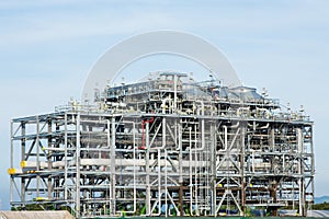 LNG Refinery Factory - Stock Image