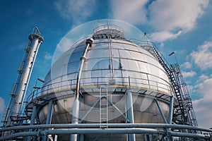 LNG storage tanks a gas transmission system for liquefied gas