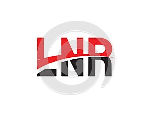 LNR Letter Initial Logo Design photo