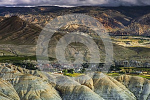 Lo-Manthang , the Capital of Mustang , Upper Mustang trekking , Nepal