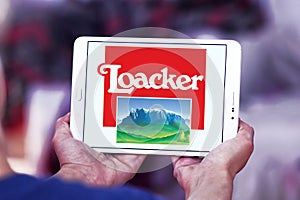 Loacker chocolate logo