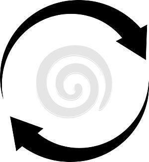 Load buffer circle icon. Loading circle. Buffer preloader symbol upload page. Download loader vector sign