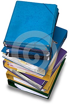 A load of Office binders photo