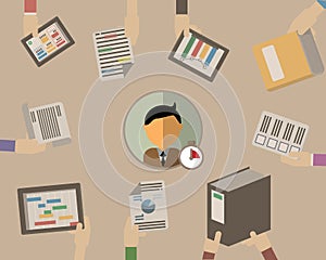 Load of work list to do vector