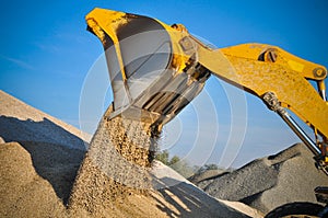 Loader excavator construction machinery equipment