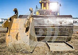 Loader front view Machinery Accessories