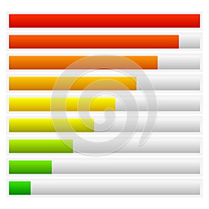 Loader, preloader, progress bar vector element