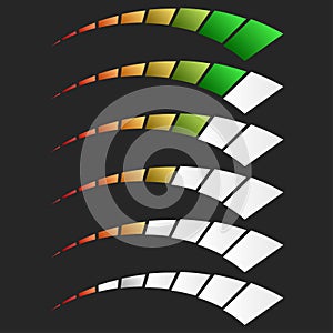 Loader, preloader, progress bar vector element