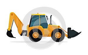 Loader Vector Illustration in Flat Design