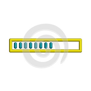 Loading bar icon template