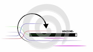 loading circle animated