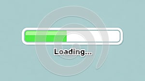 Loading Bar with Progress Indicator