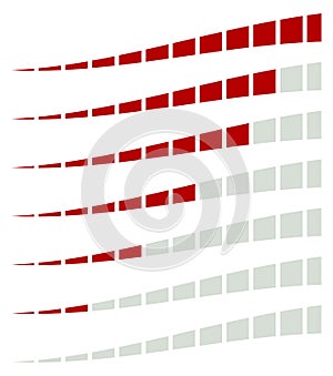 Loading bars, progress, strength indicators, generic meters with