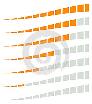 Loading bars, progress, strength indicators, generic meters with