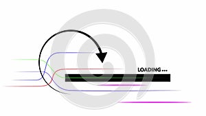 loading circle animated